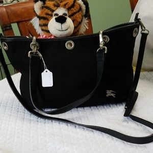 Burberry London Blue Label canvas